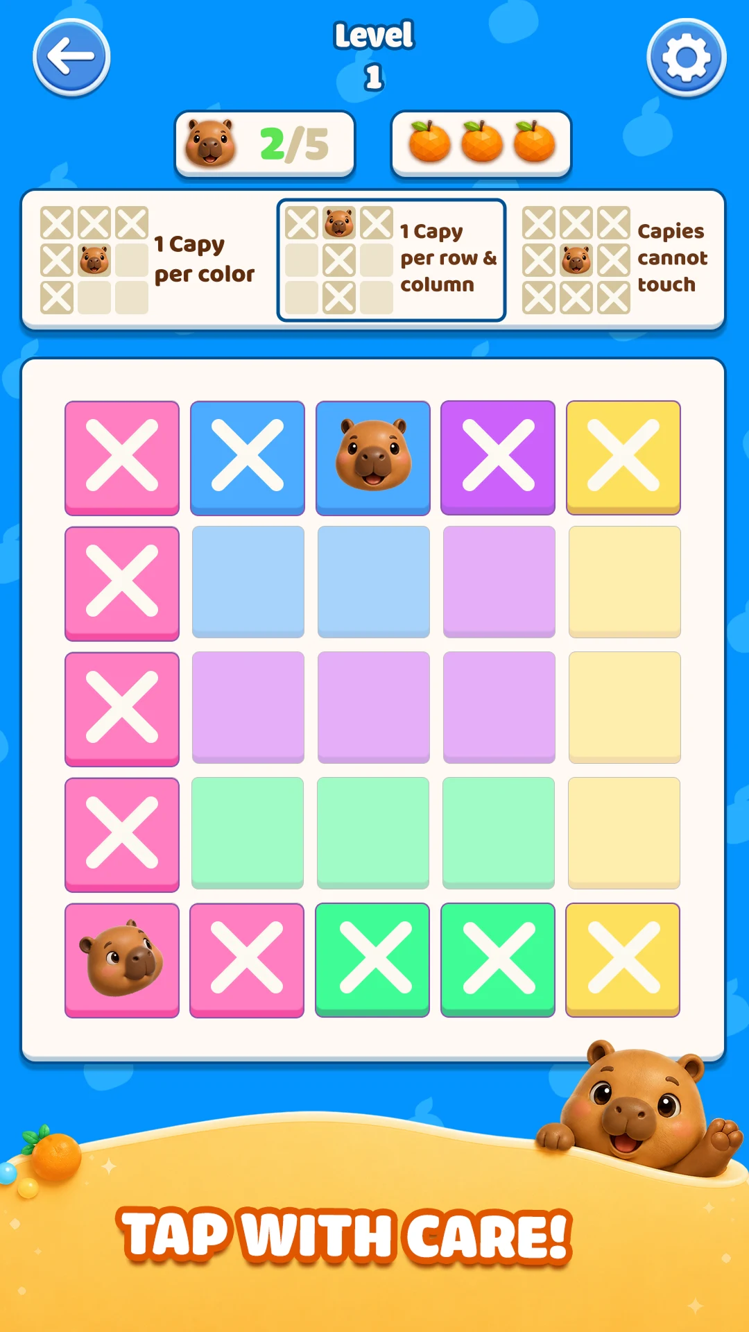 Capydoku:Capybara Brain Puzzle screenshot