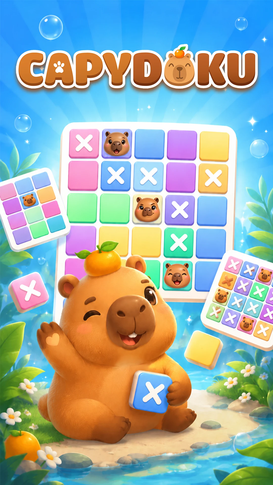 Capydoku:Capybara Brain Puzzle screenshot